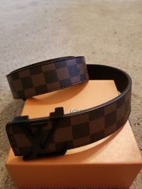 Image 3 of LV Belt Brown/Black