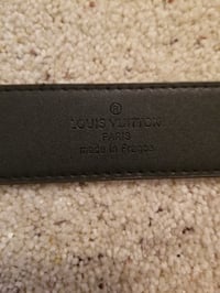 Image 10 of LV Belt Brown/Black