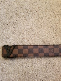 Image 8 of LV Belt Brown/Black