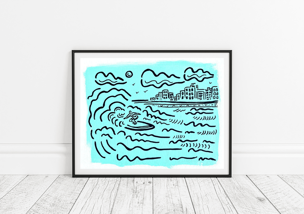 Surf Rockaway | Surf Print