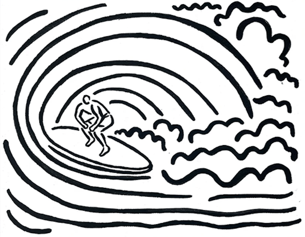 wavy | Surf Print