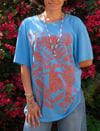 Coral Reef Birds of Paradise Tee (L)