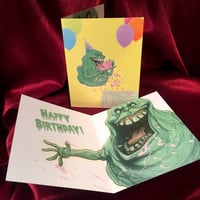 Image 4 of SLIMEY Birthday CARD