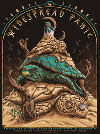 Image 1 of Widespread Panic Conscious Alliance St. Augustine Poster - Regular Edition