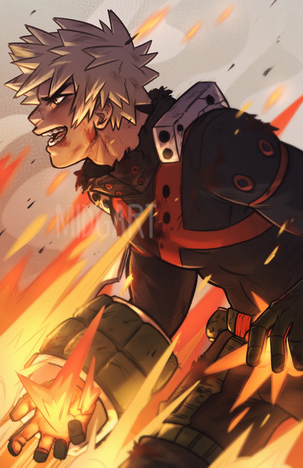 Battle Bakugo Print