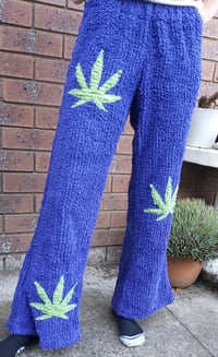 Image 2 of Purple Haze Chenille Pants