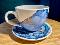 Image 2 of Townsville Resin Class 'Tea Cup and Saucers Set of 2