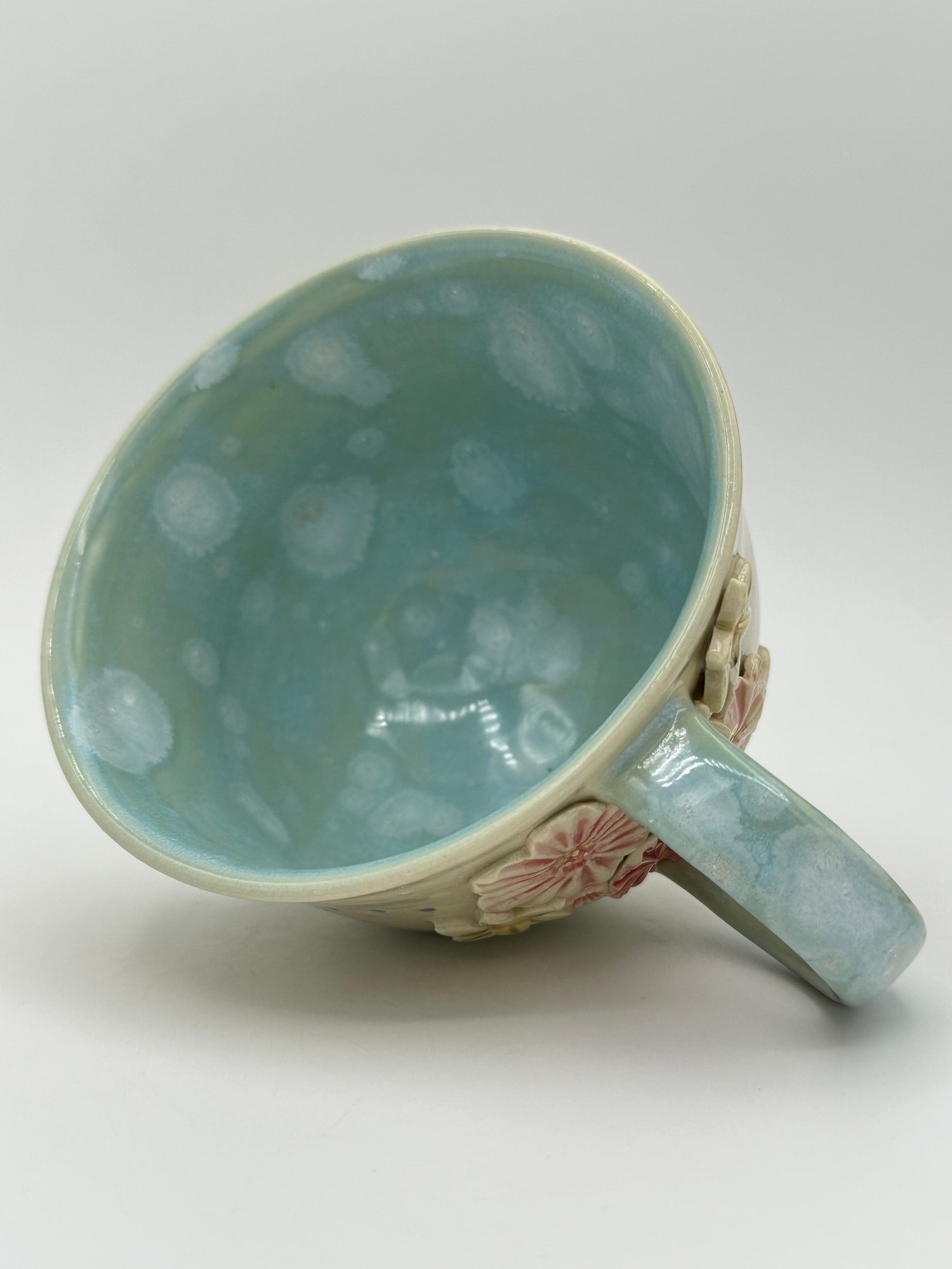 Image of Blue Banded Bee Tea Cup 