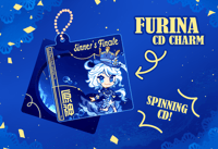 Image 1 of Furina CD Charm ✦ Genshin Impact