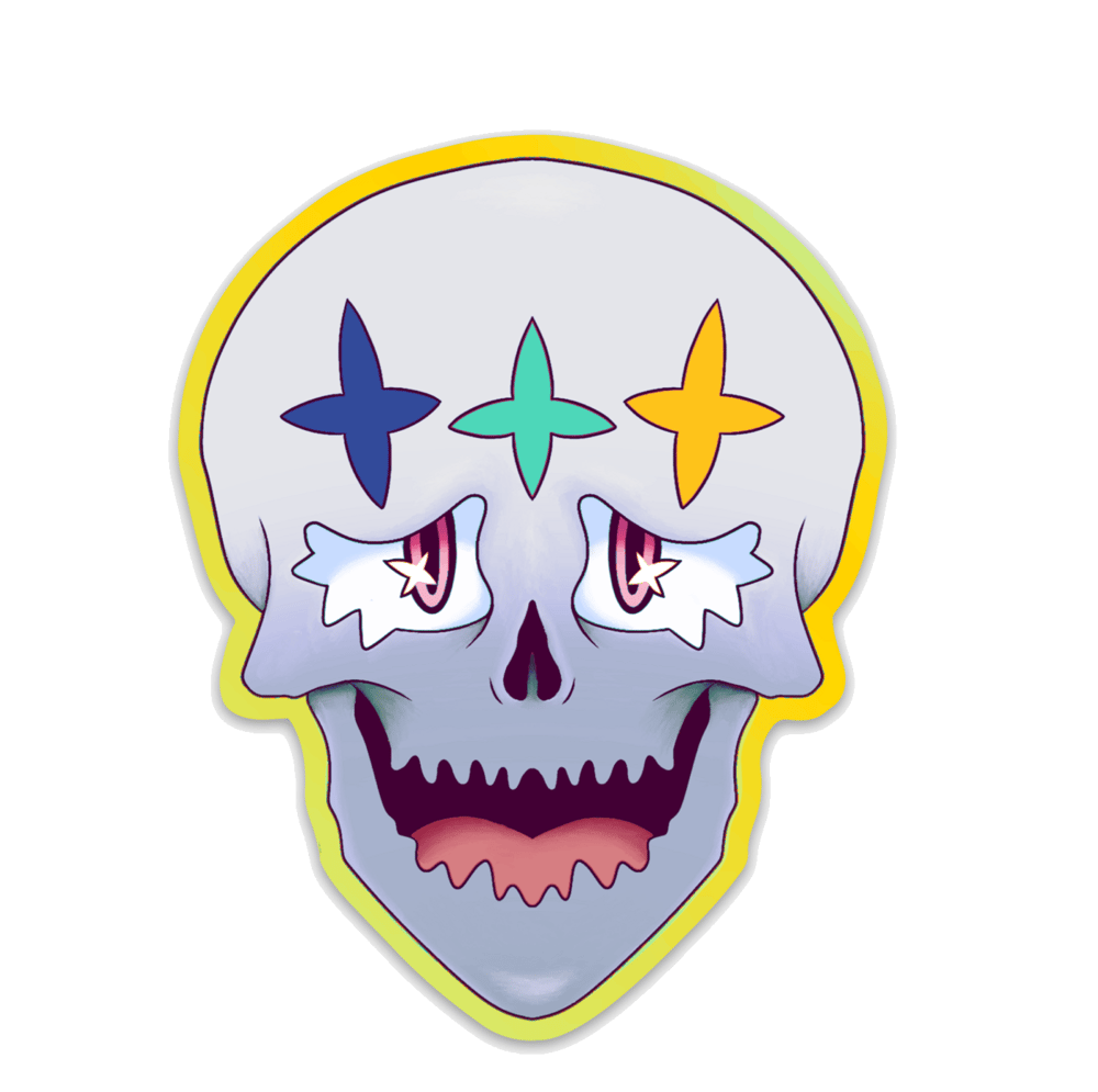 Image of “Star Skull” (Silver)