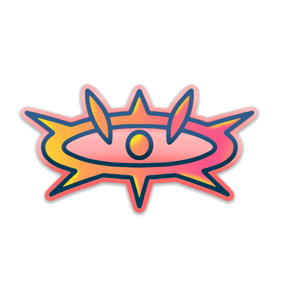 Image of “3 Eyes Halo” (Orange)