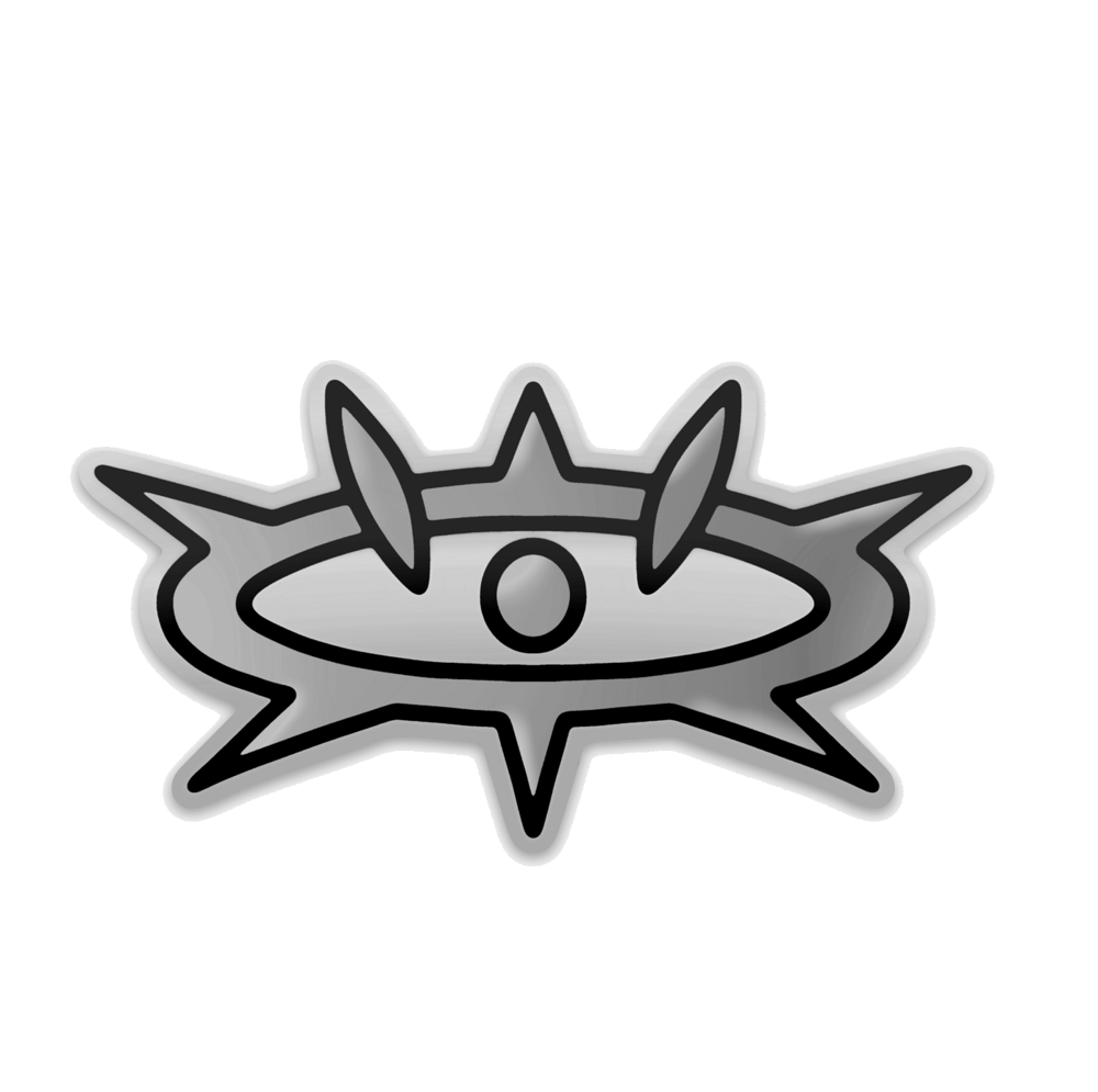 Image of “3 Eyes Halo” (B&W)