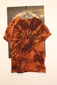 Image 2 of LEYKA - Tie Dye Bleach - Basic Logo Shirt - Black