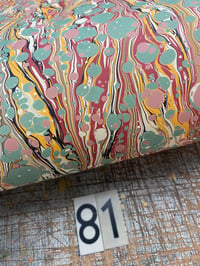 Image 2 of Marbled Paper Assorted Listing - Sheets 81-84 (to purchase individually)