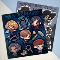 Image 1 of Resident Evil Sticker Sheets