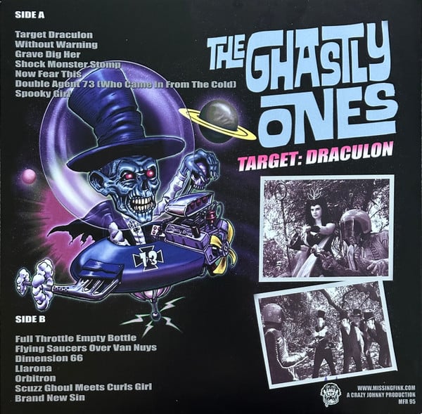 THE GHASTLY ONES - TARGET: DRACULON (LP) GATEFOLD