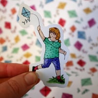 Image 2 of Flying kite stickers 