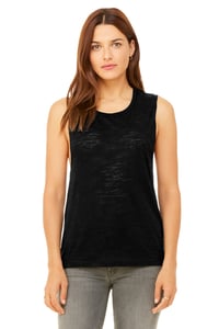 Image 6 of Merica Strong 1776 - Distressed Light Colors - Ladies’ Muscle Tank