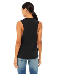 Image 7 of Young Trump Red MAGA Ladies’ Muscle Tank from PatriotsCo
