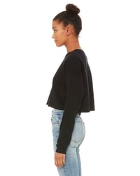Image 4 of In My Trump 2024 Era Retro Crop Sweatshirt