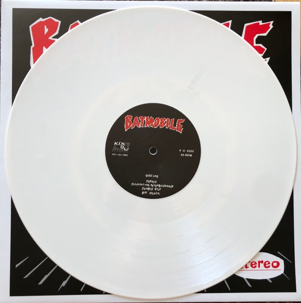 BATMOBILE - S/T (40 YEARS IN A FRENZY) LP WHITE