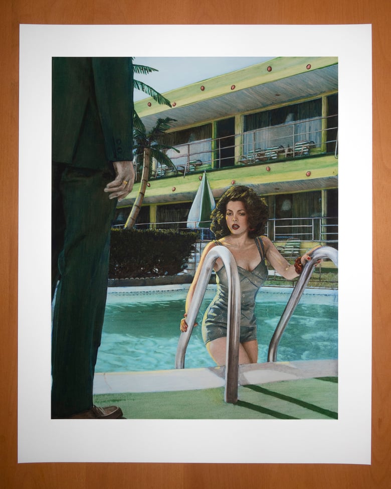 Image of Poolside at the Caribbean Motel
