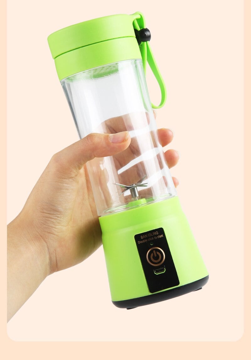 Portable Fruit Juice Blenders Summer Personal Electric Mini Bottle Home USB 6 Blades Juicer Cup