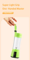 Portable Fruit Juice Blenders Summer Personal Electric Mini Bottle Home USB 6 Blades Juicer Cup
