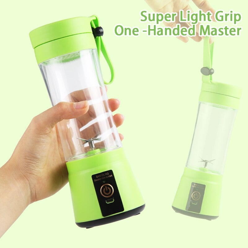 Portable Fruit Juice Blenders Summer Personal Electric Mini Bottle Home USB 6 Blades Juicer Cup
