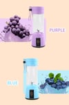 Portable Fruit Juice Blenders Summer Personal Electric Mini Bottle Home USB 6 Blades Juicer Cup
