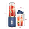 Portable Small Electric Juicer Stainless Steel Blade Cup Juicer Fruit Automatic Smoothie Blender