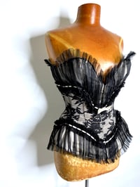 Image 1 of 🎀 ANGEL CAPSULE 🎀 MAYA HANSEN TULLE & LACE COUTURE CORSET