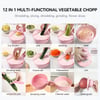 12-in-1 Multi-Functional Vegetable Chopper and Slicer - Perfect for Commercial Kitchens Cutting