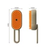 MSL 3-in-1 Steamy Dog Brush with Electric Spray – Cat & Dog Grooming Massager and Steamer Brush