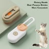 MSL 3-in-1 Steamy Dog Brush with Electric Spray – Cat & Dog Grooming Massager and Steamer Brush