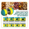 Dog Toy Tumbler Leaky Food Ball Elliptical Track Rolling Ball Slowly Feeding Protects Stomach