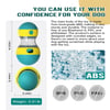Dog Toy Tumbler Leaky Food Ball Elliptical Track Rolling Ball Slowly Feeding Protects Stomach