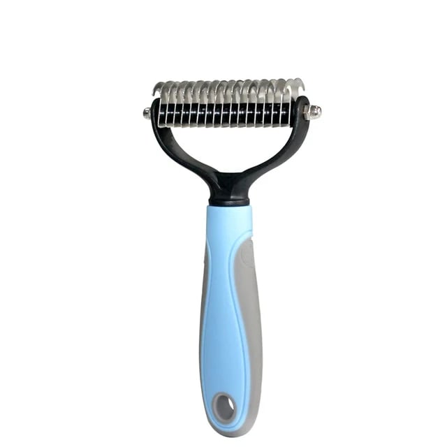 MSL Pet Cat Hair Removal Comb Brush – Dog Grooming Shedding Tools for Puppies & Cats