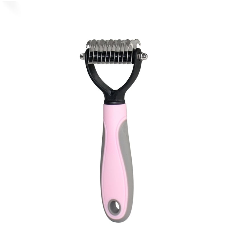 MSL Pet Cat Hair Removal Comb Brush – Dog Grooming Shedding Tools for Puppies & Cats