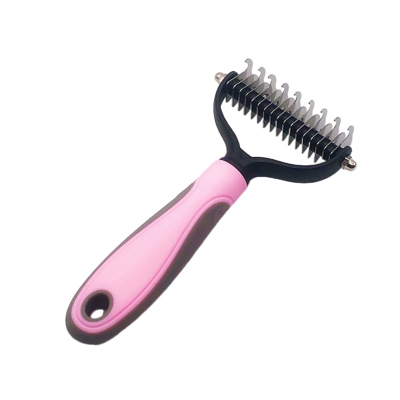 MSL Pet Cat Hair Removal Comb Brush – Dog Grooming Shedding Tools for Puppies & Cats