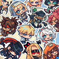 Image 1 of NEW! Guilty Gear Strive Stickers