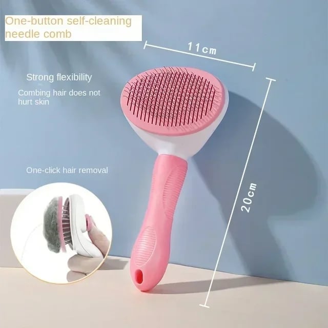 MSL Hair Remover Brush for Dogs and Cats – Non-Slip Beauty Grooming Tool