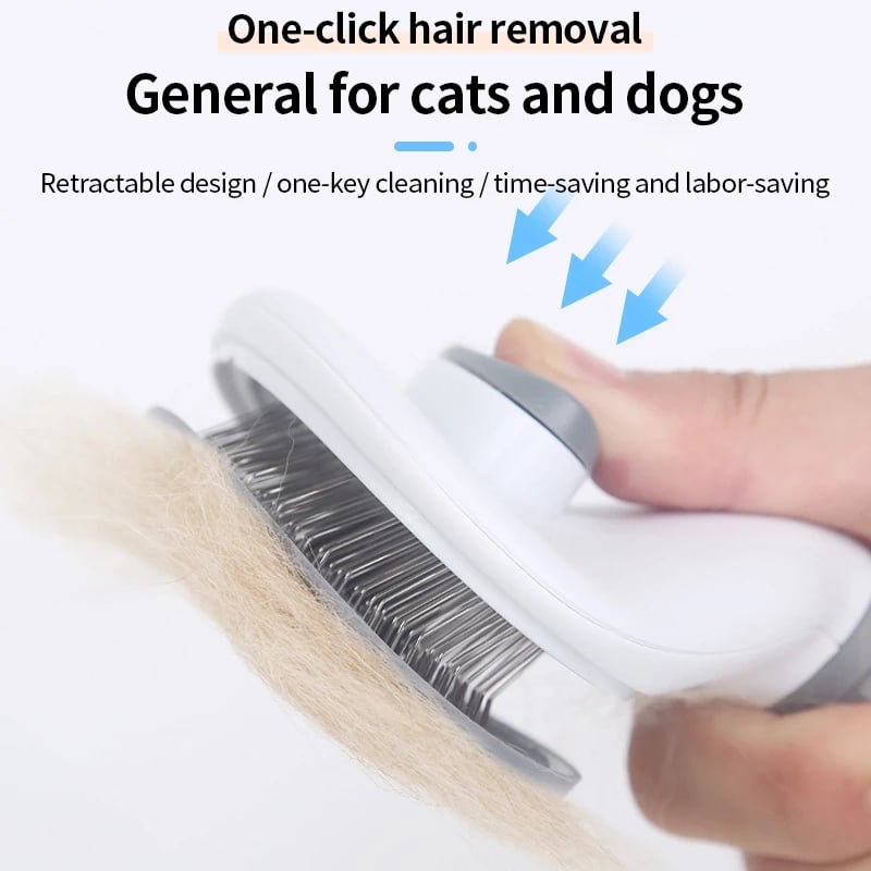 MSL Hair Remover Brush for Dogs and Cats – Non-Slip Beauty Grooming Tool