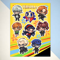 Image 3 of Persona 3 / 4 / 5 Sticker Sheets