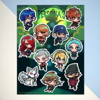 Image 2 of Persona 3 / 4 / 5 Sticker Sheets