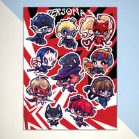 Image 4 of Persona 3 / 4 / 5 Sticker Sheets