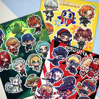 Image 1 of Persona 3 / 4 / 5 Sticker Sheets