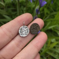 Image 1 of Made to order Celtic horse coin pendant