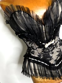 Image 2 of 🎀 ANGEL CAPSULE 🎀 MAYA HANSEN TULLE & LACE COUTURE CORSET