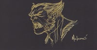 Image 1 of  Royal Mail: X-Men Stamp Set (w/ Gold WOLVERINE Sketch)